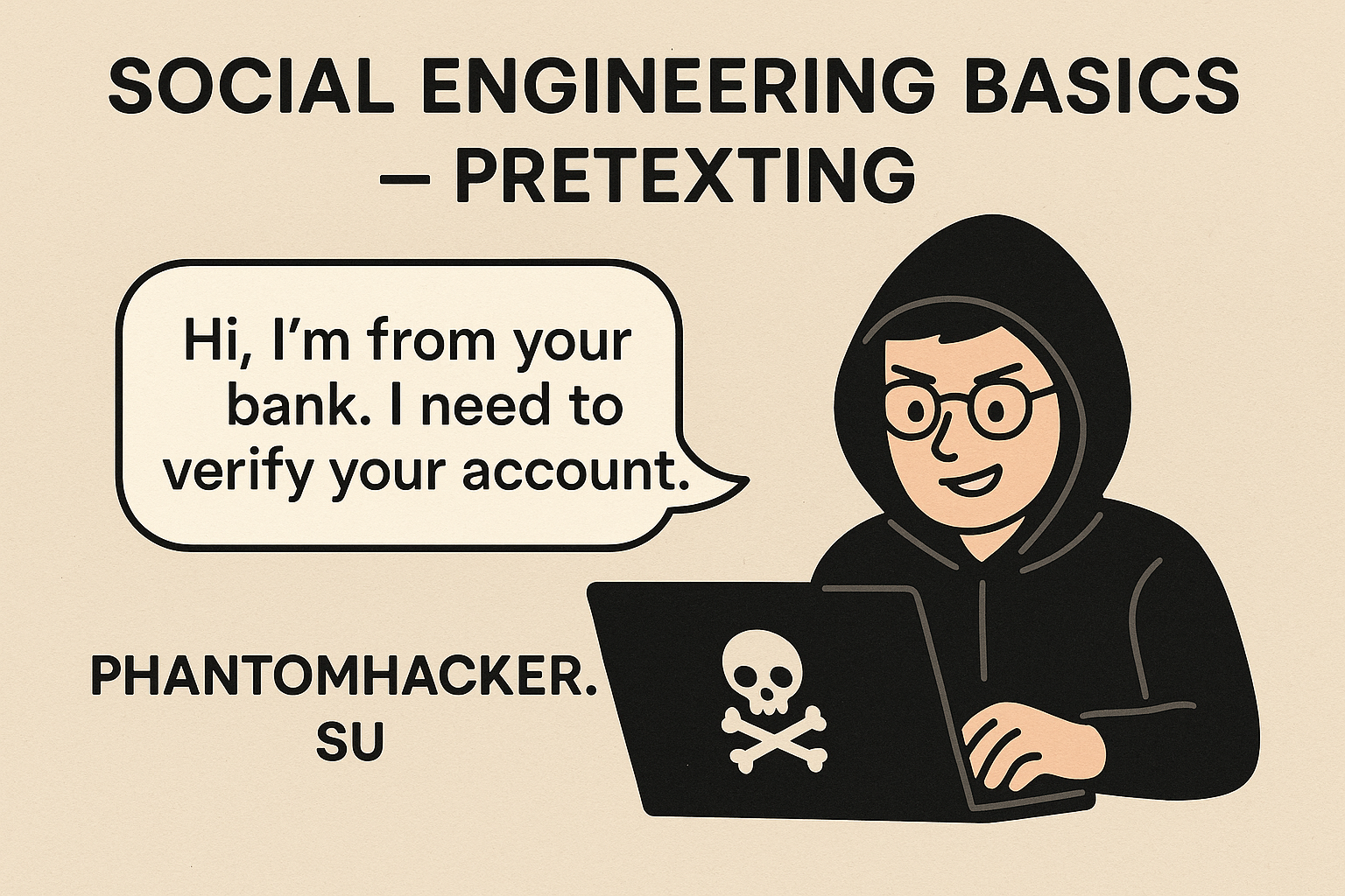 Read more about the article [Tutorial] Social Engineering Basics – Pretexting