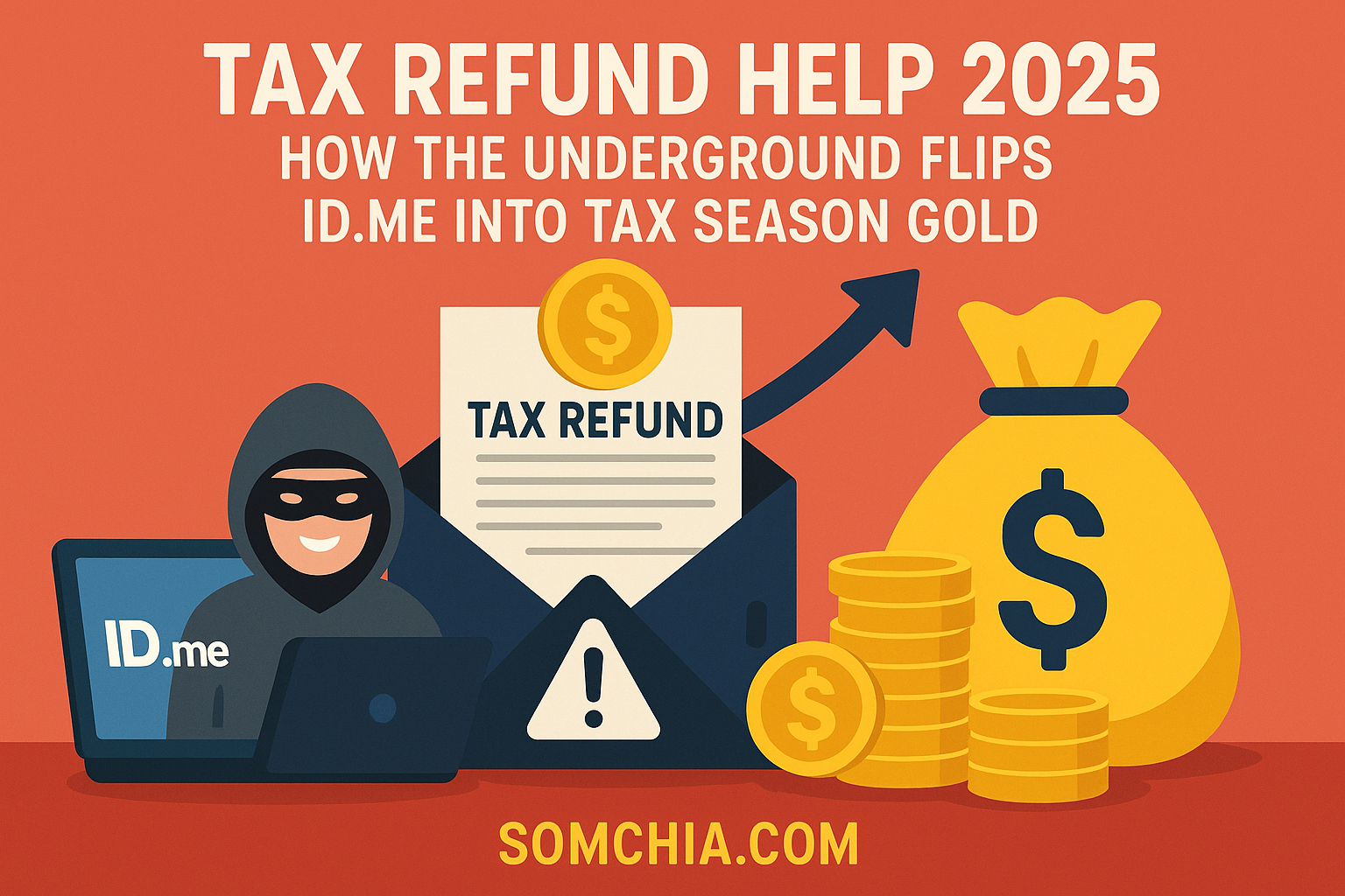 Read more about the article TAX Refund Help 2025: How the Underground Flips ID.me into Tax Season Gold