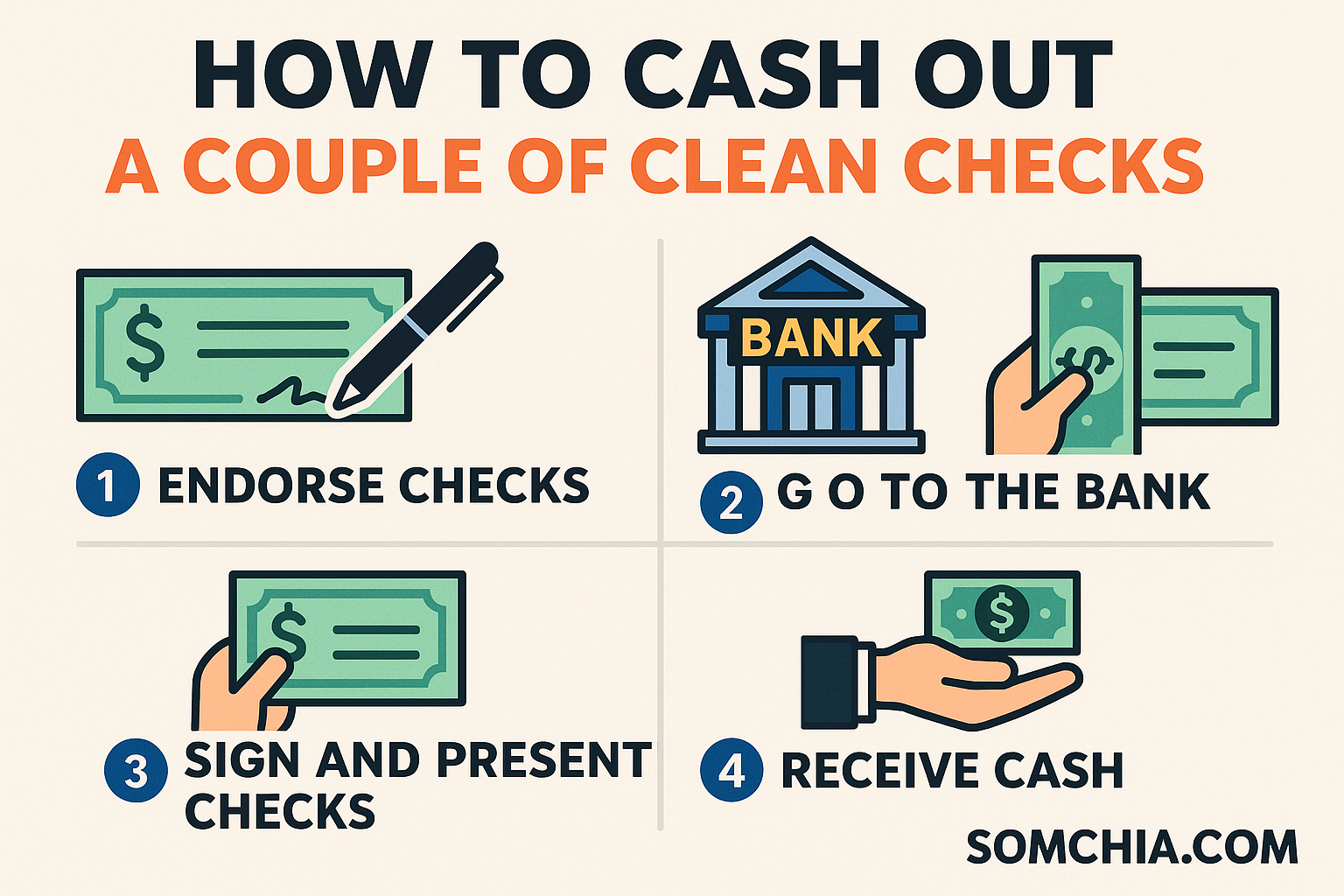 Read more about the article How to Cash Out a Couple of Clean Checks Without a Trace?