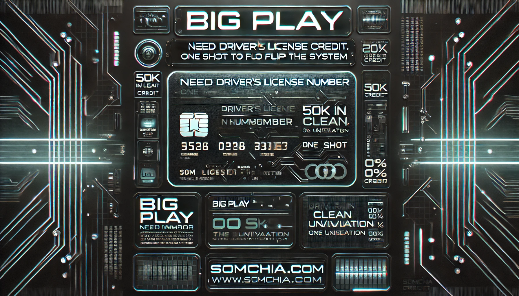 Read more about the article Big Play, Need Driver’s License Number — 50K in Clean Credit, 0% Utilization, One Shot to Flip the System