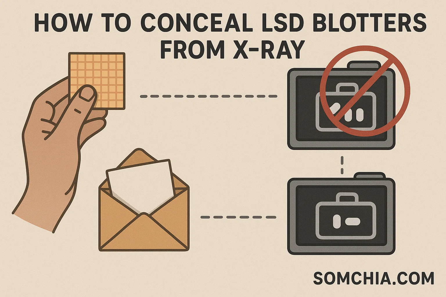 Read more about the article How to Conceal LSD Blotters from X-Ray: A Smuggler’s Gospel of Stealth and Psychedelic Survival