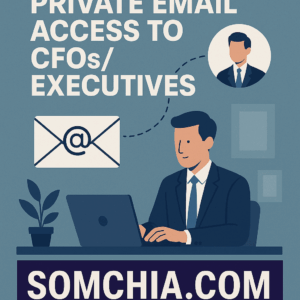 Private Email Access to CFOs/Executives – Verified Accounts for BEC Simulation ($1,200 – $3,500)