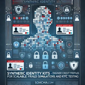Synthetic Identity Kits – Engineered Credit Profiles for Scalable Fraud Simulation and KYC Testing