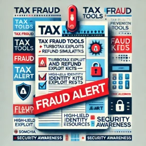 Tax Fraud Tools – TurboTax Exploits and Refund Simulation Kits – High-Yield Identity Exploit Resources