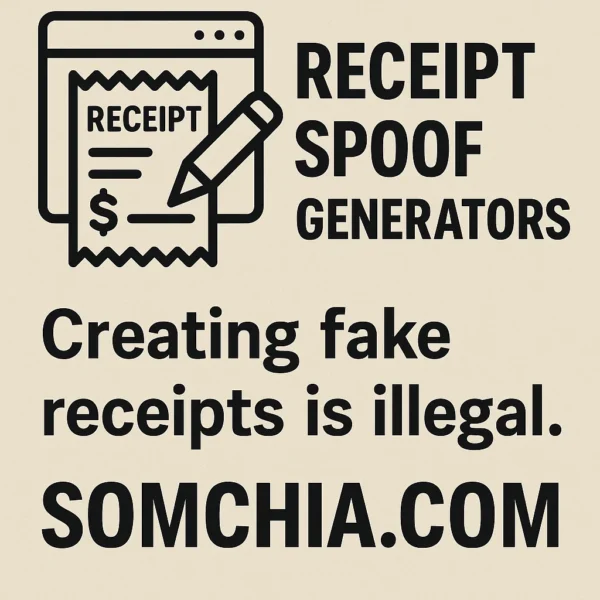 Receipt Spoof Generators – Create Realistic Proof of Purchase for Refund Simulation and Testing
