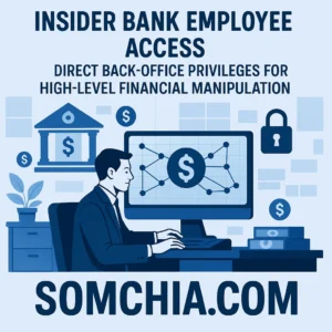 Insider Bank Employee Access – Direct Back-Office Privileges for High-Level Financial Manipulation