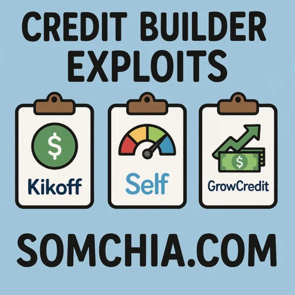 Credit Builder Exploits – Kikoff, Self, GrowCredit