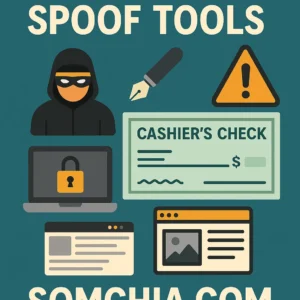 Cashier’s Check Spoof Tools – Fake Certified Check Generators for High-Trust Fraud Simulation