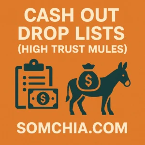 Cash Out Drop Lists – Verified High-Trust Mules for Seamless Fund Laundering