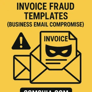 Invoice Fraud Templates – High-Trust BEC Playbooks for Corporate Payment Redirection
