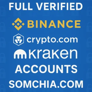 Full Verified Binance / Crypto.com / Kraken Accounts w/ KYC – Anonymous Crypto Cashouts –  $2,500 – $8,000