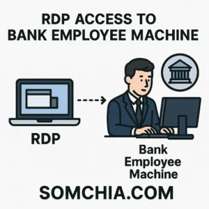 RDP Access to Bank Employee Machine – Direct Backend Control and Transfer Whitelisting  Price Range: $10,000 – $15,000