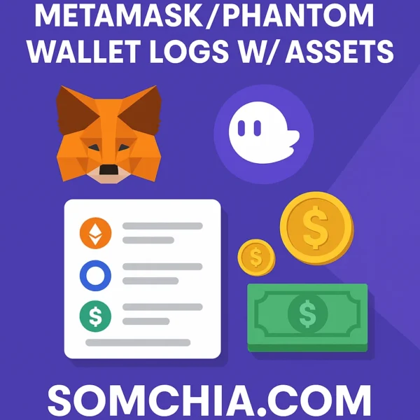Metamask/Phantom Wallet Logs w/ Assets – Instant Access to On-Chain Funds ($800 – $4,000)