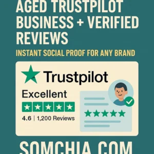 Aged Trustpilot Business + Verified Reviews – Instant Social Proof for Any Brand
