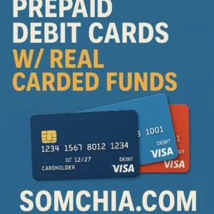 Prepaid Debit Cards w/ Real Carded Funds – $500 to $1,800 Balances – Ready to Spend