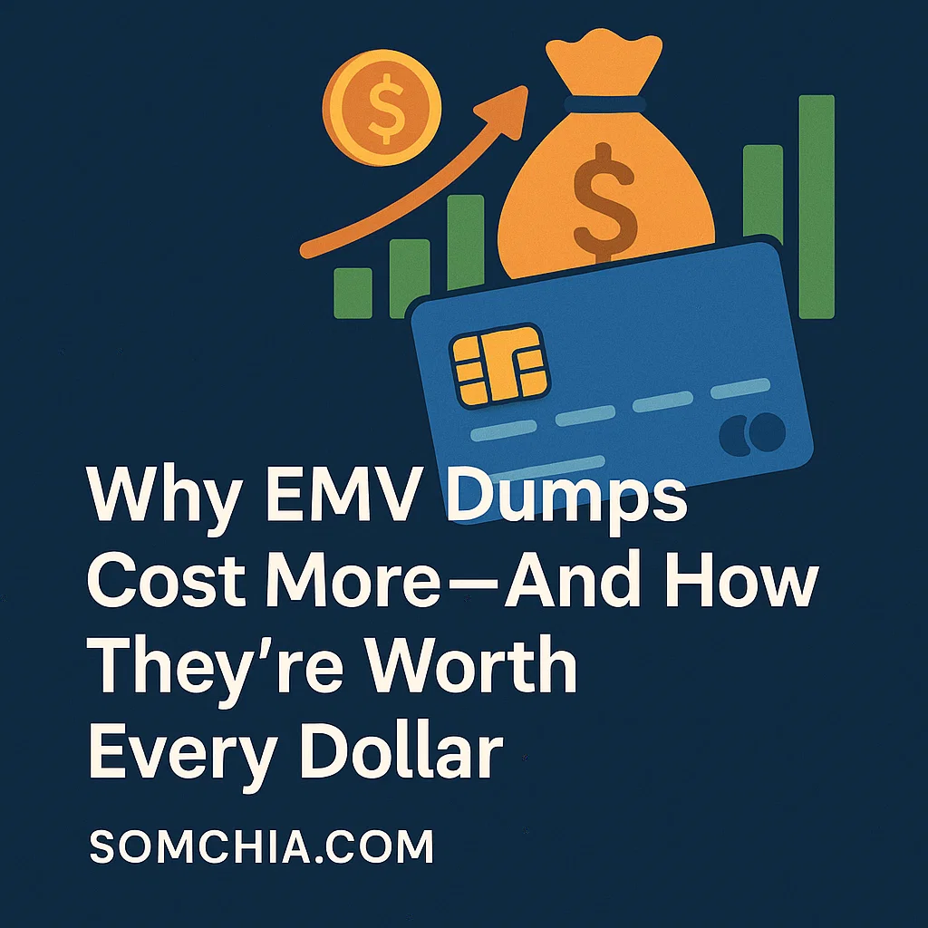 Read more about the article Why EMV Dumps Cost More—And How They’re Worth Every Dollar