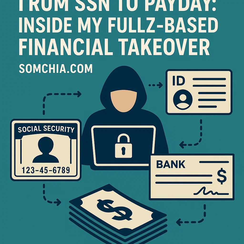 Read more about the article From SSN to Payday: Inside My Fullz-Based Financial Takeover