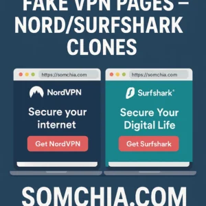 Fake VPN Pages – Nord/Surfshark Clones – Credential Harvesting Kits