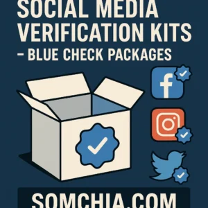Social Media Verification Kits – Fake Blue Check Packages – Verified Account Fraud Kits