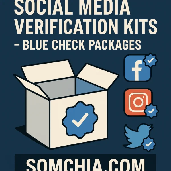Social Media Verification Kits – Fake Blue Check Packages – Verified Account Fraud Kits